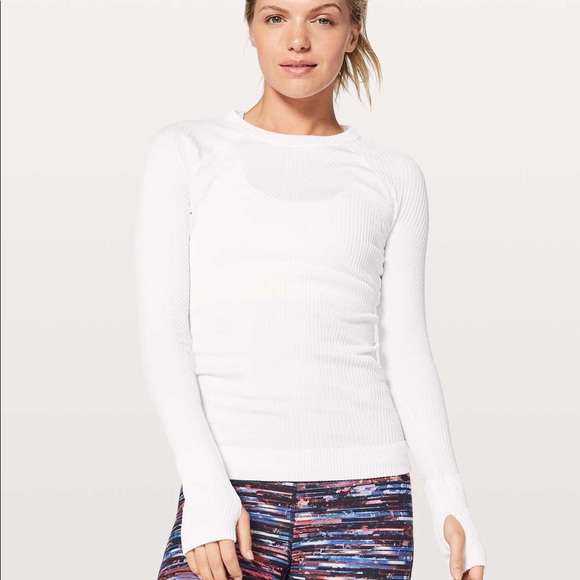 lululemon athletica Tops - 🍋 NWT Lululemon Rest Less Pullover White Sz 8